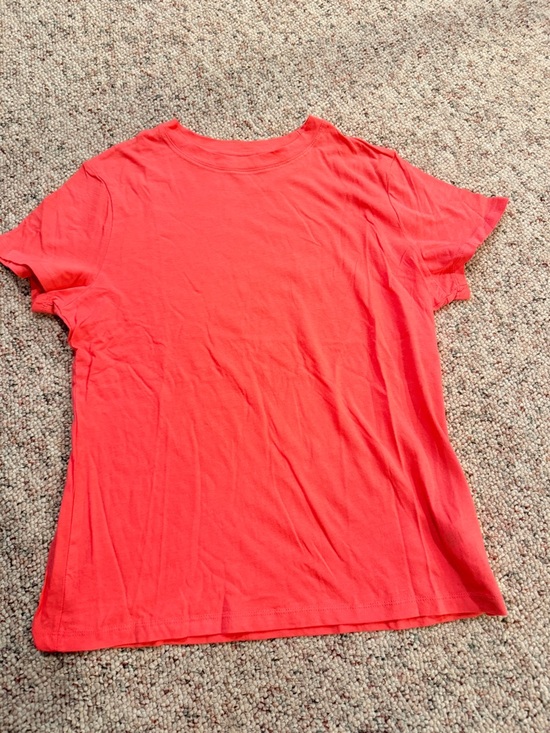 a new day Tops - a new day Coral Short Sleeve Crew Neck Tee